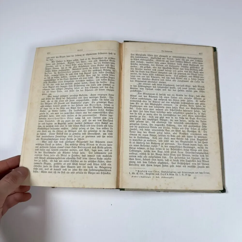 Tales from Old World by K F Becker 1881 Antique Book Germ lng